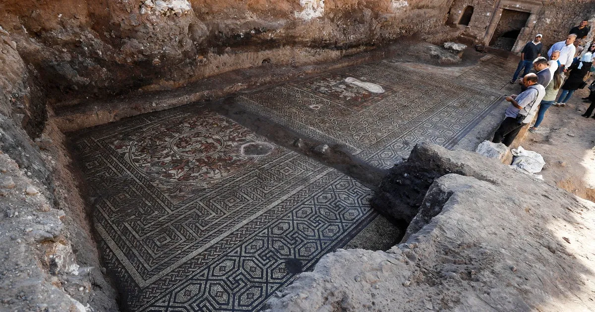 Roman-Era Mosaic Depicting Goddess Tyche Uncovered in Syria