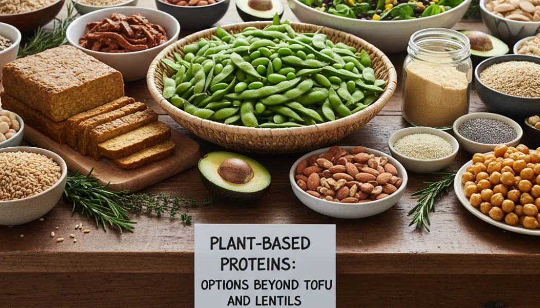 Plant-Based Proteins: Options Beyond Tofu and Lentils
