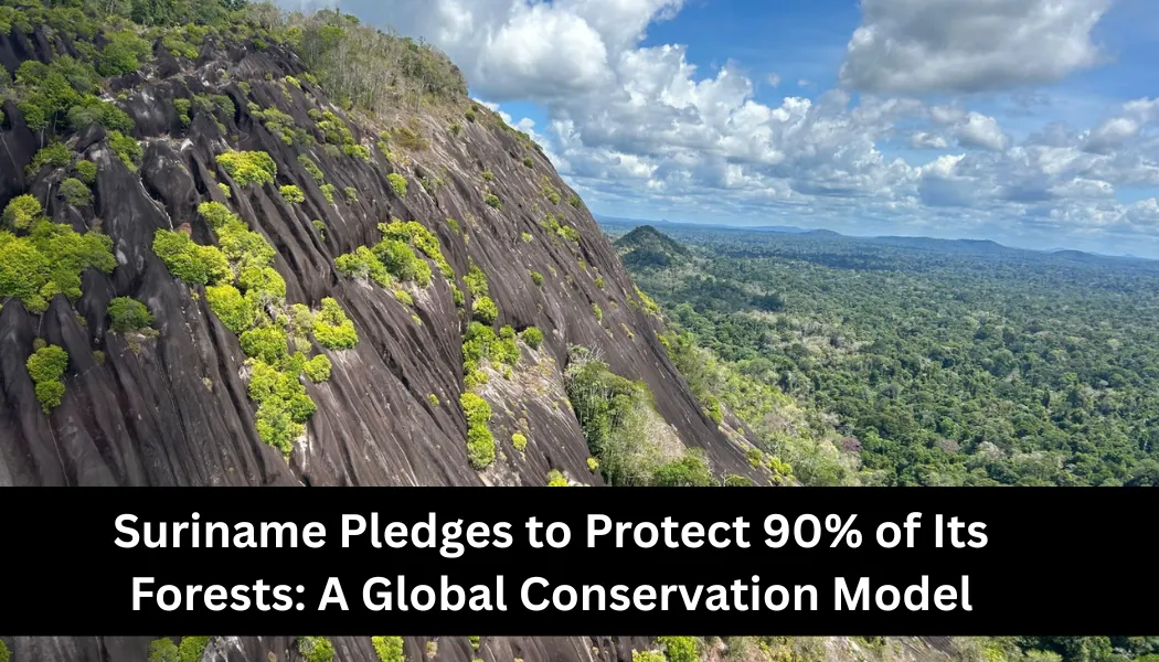 Suriname Pledges to Protect 90% of Its Forests: A Global Conservation Model