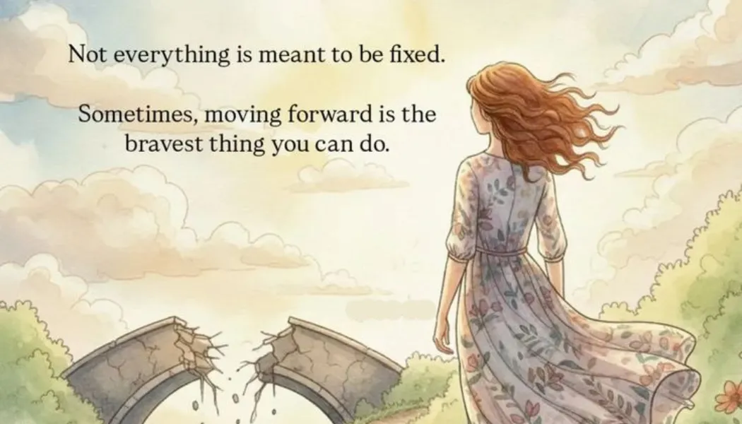 Discover why not everything broken is meant to be fixed and how letting go can become an act of courage, healing, and self-love.