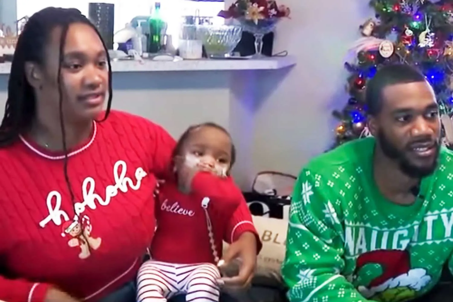 A Florida baby celebrated his first Christmas at home after 11 months in the NICU.
